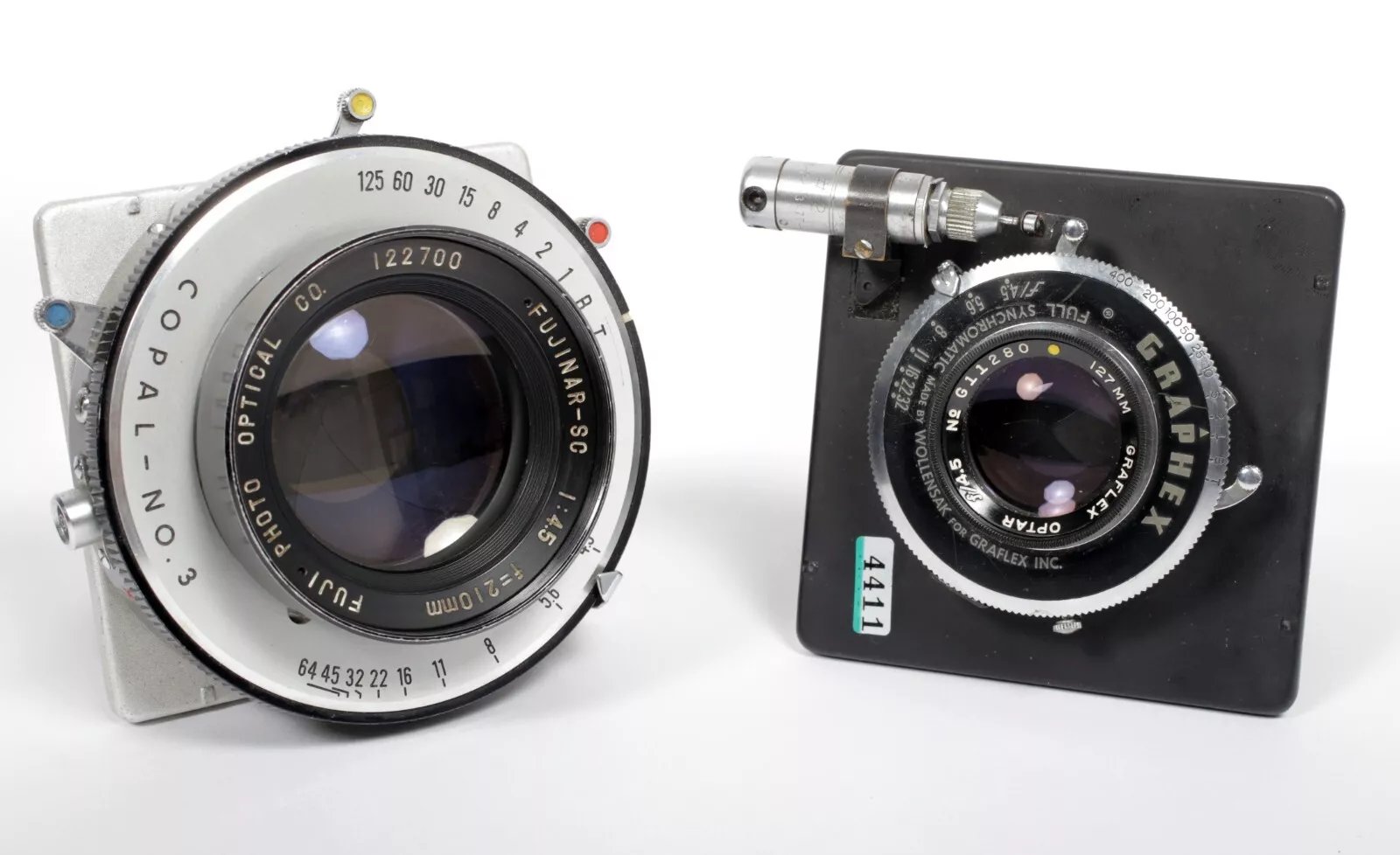 Toyo 4X5 metal field camera with 127mm + 210mm lenses + Toyo 4X5 metal field camera with 127mm + 210mm lenses +